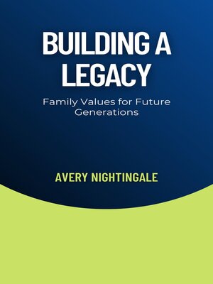 cover image of Building a Legacy